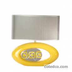 Lampe Corda Sabata Jaune hauteur 44cm