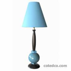 Lampe Lara Bleu hauteur 80cm