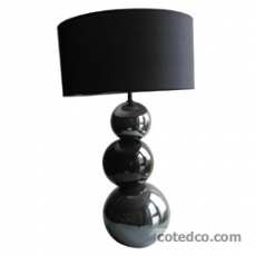 Lampe Mona Noir hauteur 77cm