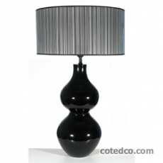 Lampe Salome Noir hauteur 69cm