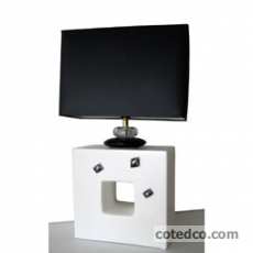 Lampe Capri Blanche hauteur 54cm