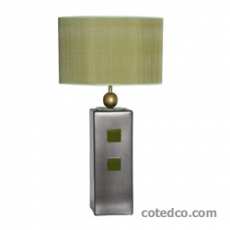 Lampe Tora Texas gris vert Anis hauteur 72cm