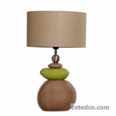 Lampe Galeo Vison Vert anis hauteur 57.5cm