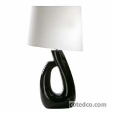 Lampe City Noir hauteur 72cm