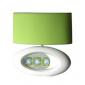 Lampe Sabata Blanc & Vert hauteur 44cm