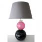 Lampe Cristo Rose & Noir hauteur 62cm