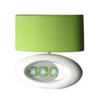 Lampe Sabata Blanc & Vert hauteur 44cm