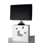 Lampe Capri Blanche hauteur 54cm