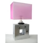 Lampe Capri Grise hauteur 54cm