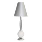 Lampe Lara Argent Blanc hauteur 80cm