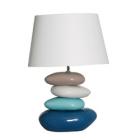 Lampe Galeo Bleu Ficelle hauteur 61cm