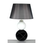 Lampe Cristo Noir & Blanc hauteur 62cm
