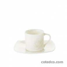 Tasse caf� et sous-tasse  10 cL