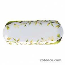 Plat � cake en bo�te blanche