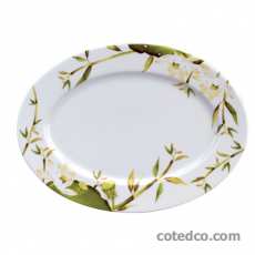 Plat ovale � aile