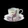 Paire tasse Moka forme ranson