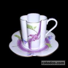 Paire Tasse  th� forme ranson
