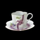 Paire tasse Moka forme ranson