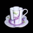 Paire Tasse  th� forme ranson
