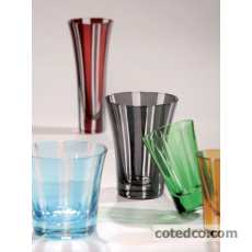 Coffret 6 gobelets haut 28cl Emeraude