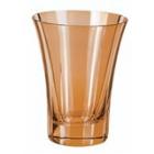 Coffret 6 gobelets haut 28cl Ambre