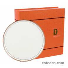 Coffret 1 Plat � tarte Perles Marron glac�