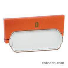Coffret 1 Plat � cake Perles Marron glac�