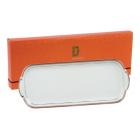 Coffret 1 Plat � cake Perles Marron glac�
