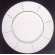 Assiette plate Blanche