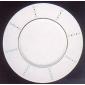 Assiette plate Blanche