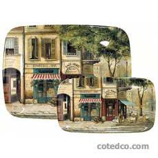 Plat � cake m�lamine - 39x20.5cm