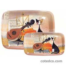 Plateau m�lamine - 49x35.5 cm