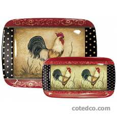 Plateau m�lamine - 49x35.5 cm