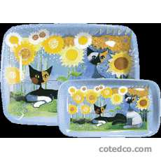 Plateau m�lamine - 49x35.5 cm