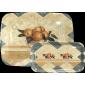 Plat � cake m�lamine - 39x20.5cm
