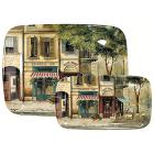 Plat � cake m�lamine - 39x20.5cm