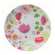 Assiette dessert 215mm Fleurs Rose