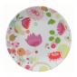 Assiette dessert 215mm Fleurs Rose