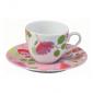 P-Tasse caf� 11cl Fleurs Rose
