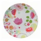Assiette dessert 215mm Fleurs Rose