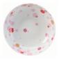 Assiette creuse 175mm Pois Rose