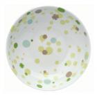 Assiette creuse 175mm Pois Vert