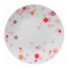 Assiette dessert 215mm Pois Rose