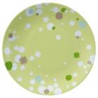 Assiette plate 265mm Pois Vert