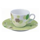 P-Tasse caf� 11cl Pois Vert