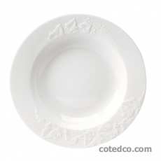 Assiette creuse � aile -lierre-