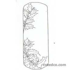 Plat � cake -houx-