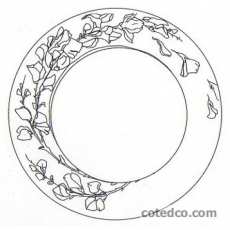 Assiette plate -gen�t-