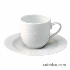 Paire-tasse Caf� Europe -violettes-