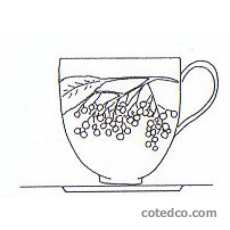 Paire-tasse Caf� -sureau-